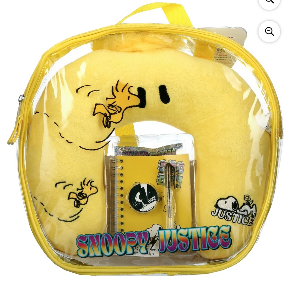 Justice Snoopy  Neck Pillow 6-Piece Set
